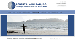 Desktop Screenshot of albanychiropractorca.com