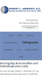 Mobile Screenshot of albanychiropractorca.com
