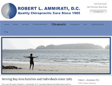 Tablet Screenshot of albanychiropractorca.com